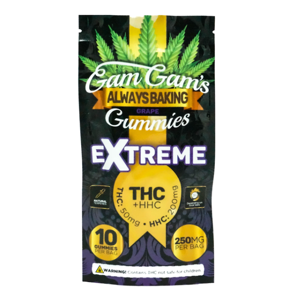 Gam's Grape Edibles 10pk